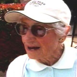 Elsie McLean - at 102, the oldest golfer ever to make a hole in one