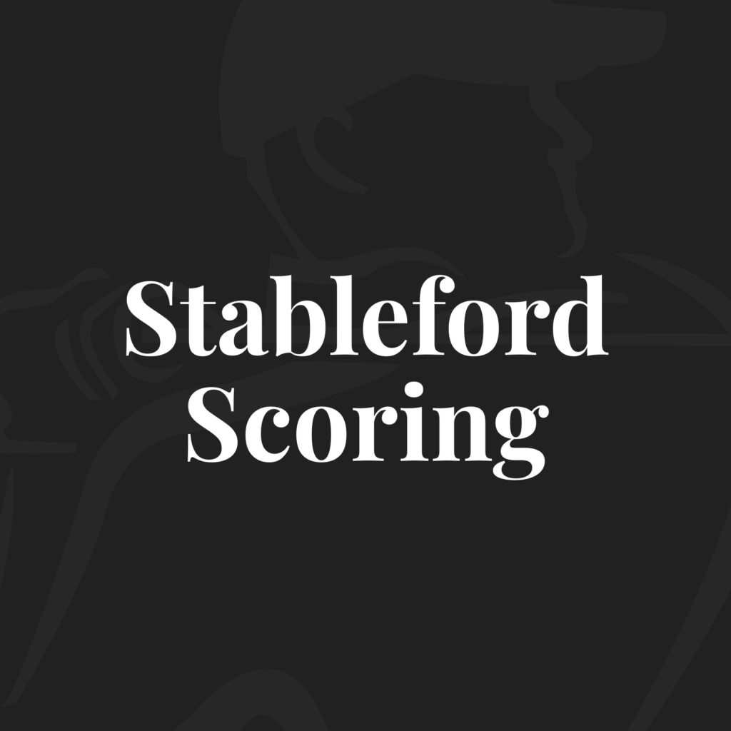 Stableford Scoring System Format