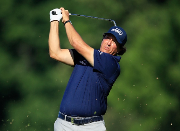Phil Mickelson, Power leading FedEx St. Jude, 11 chasing, © Getty Images