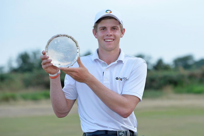 Martin Vorster claimshis first major international title in The Junior Open at St Andrews.
