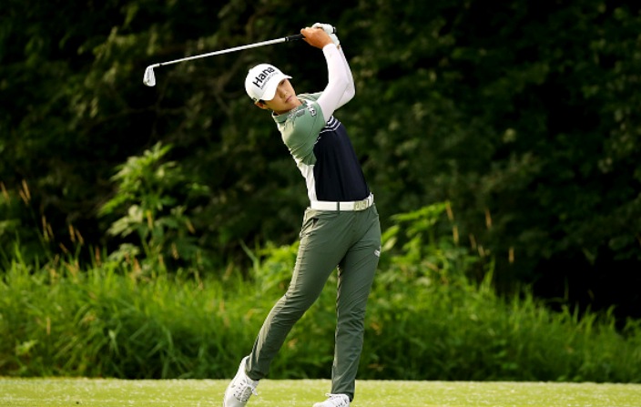 Sung Hyun Park takes opening lead in Olympia Fields, © Getty Images