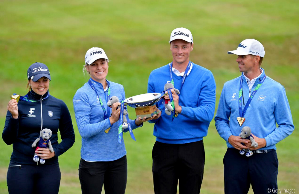 Iceland take Golf in the Mixed Team event, © Getty Images