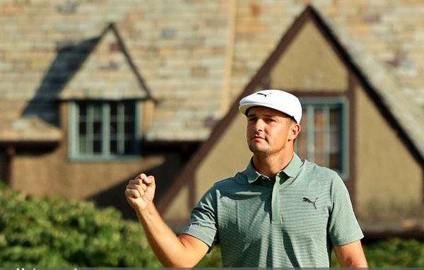 Bryson DeChambeau takes a 4-shot lead heading into the final round, © Getty Images