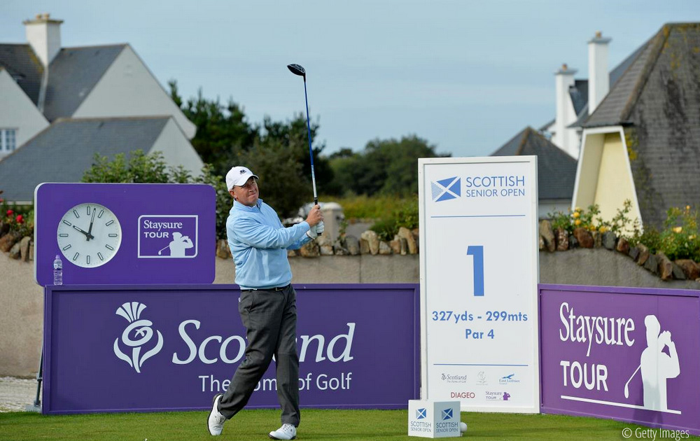 Orr enjoys home comforts as he takes Scottish Senior Open lead, © Getty Images