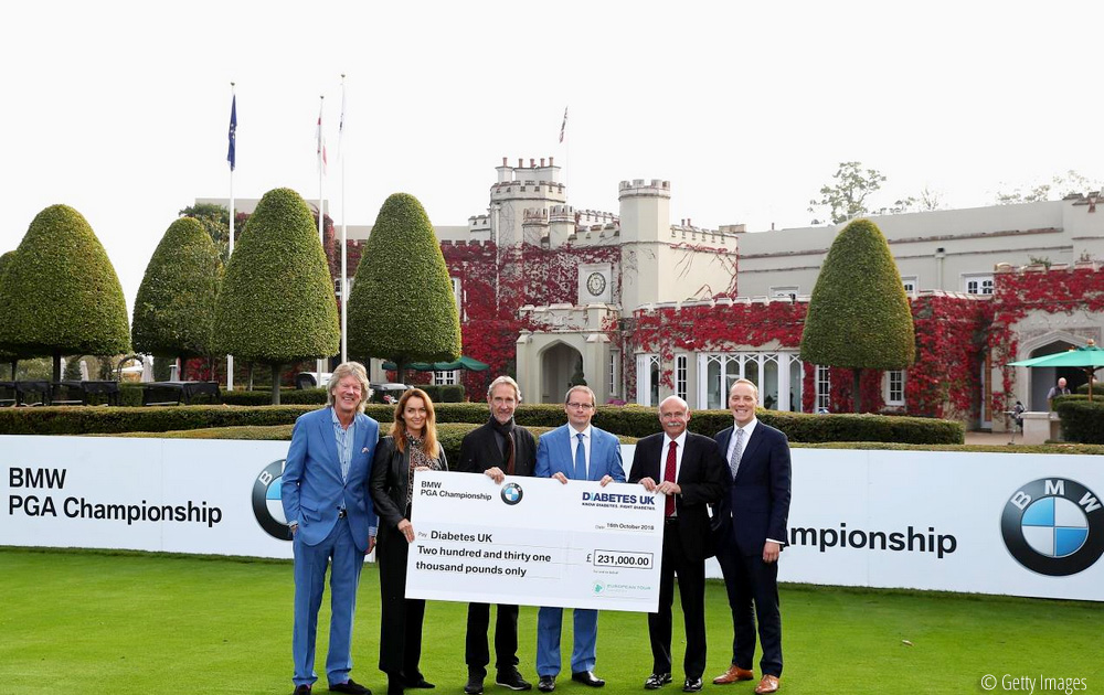 £350,000 raised for official charities at BMW PGA Championship, © Getty Images