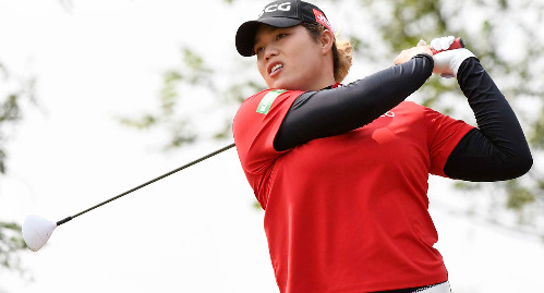 Ariya Jutanugarn takes a one-stroke lead after the first round of the Buick LPGA Shanghai, © LET