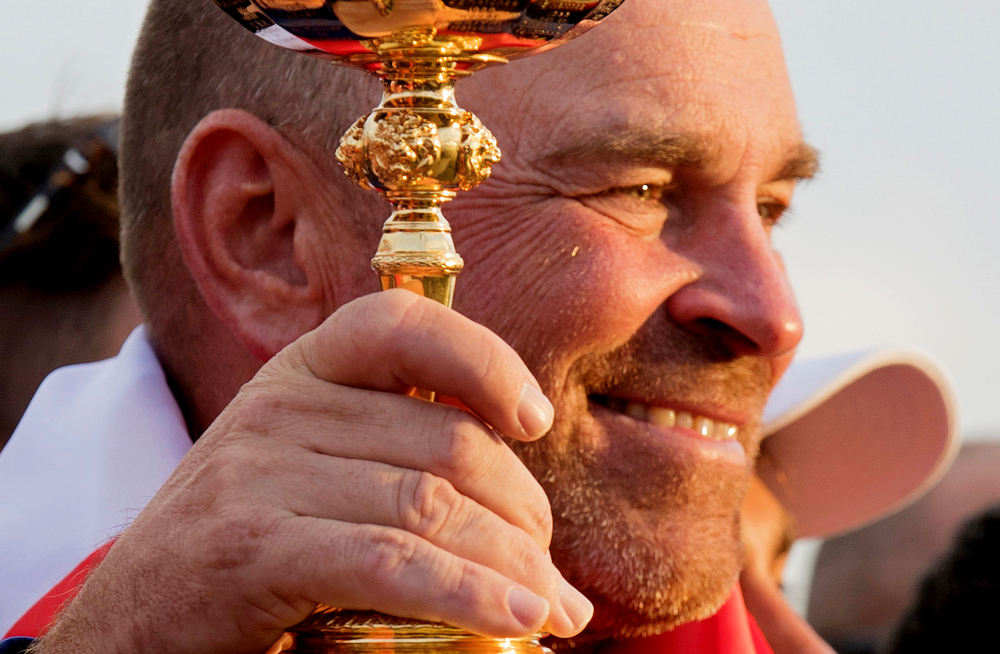 Thomas Bjorn keeps Ryder Cup promise © Matthew Harris / TGPL