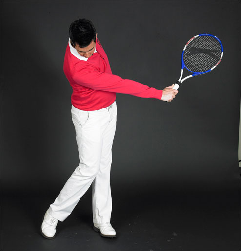 Cure your slice with the help of a topspin tennis shot - Two Minute Lesson