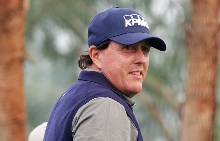 Phil Mickelson fired his third career round of 60 in the opening round of the Desert Classic.
