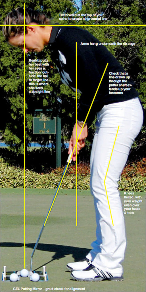 Posture is the key to putting