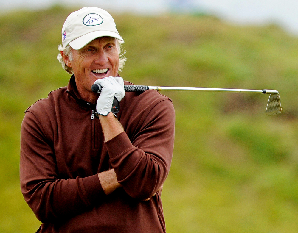 Greg NORMAN (AUS) during second round British Open, Royal Birkdale, Southport, Lancashire, England 18th July 2008.