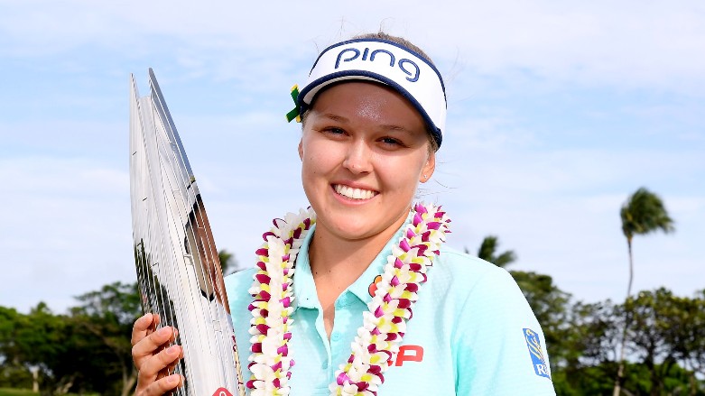 Brooke Henderson successfully defends her title