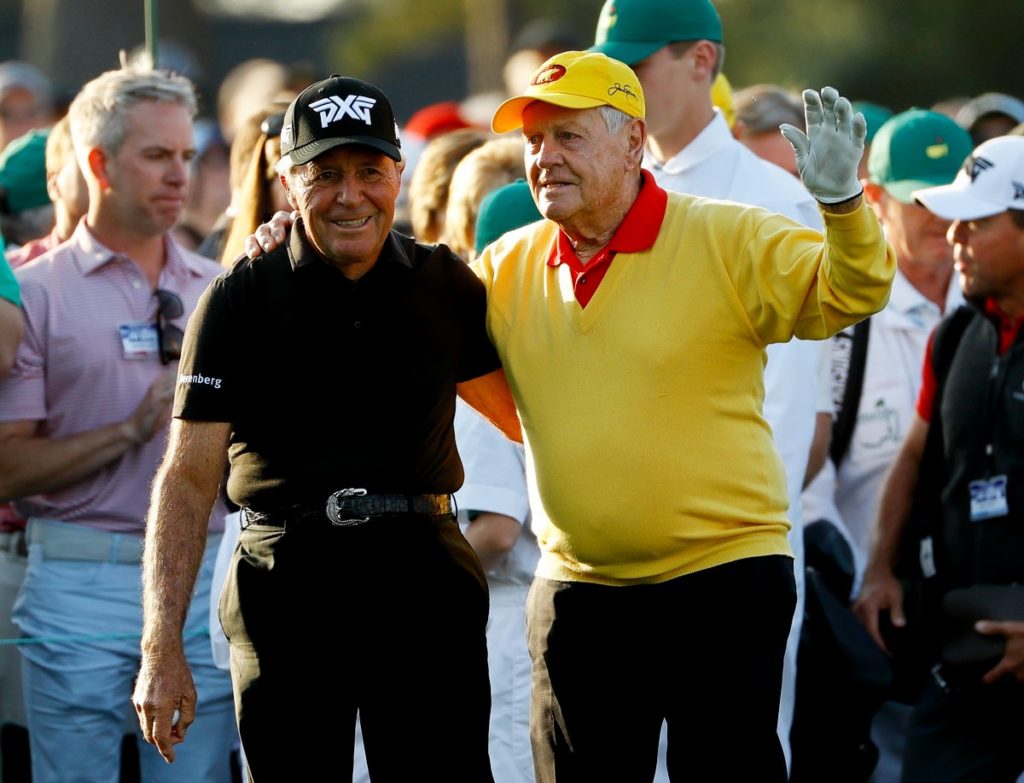 Player maintains Masters bragging rights as play gets under way at Augusta