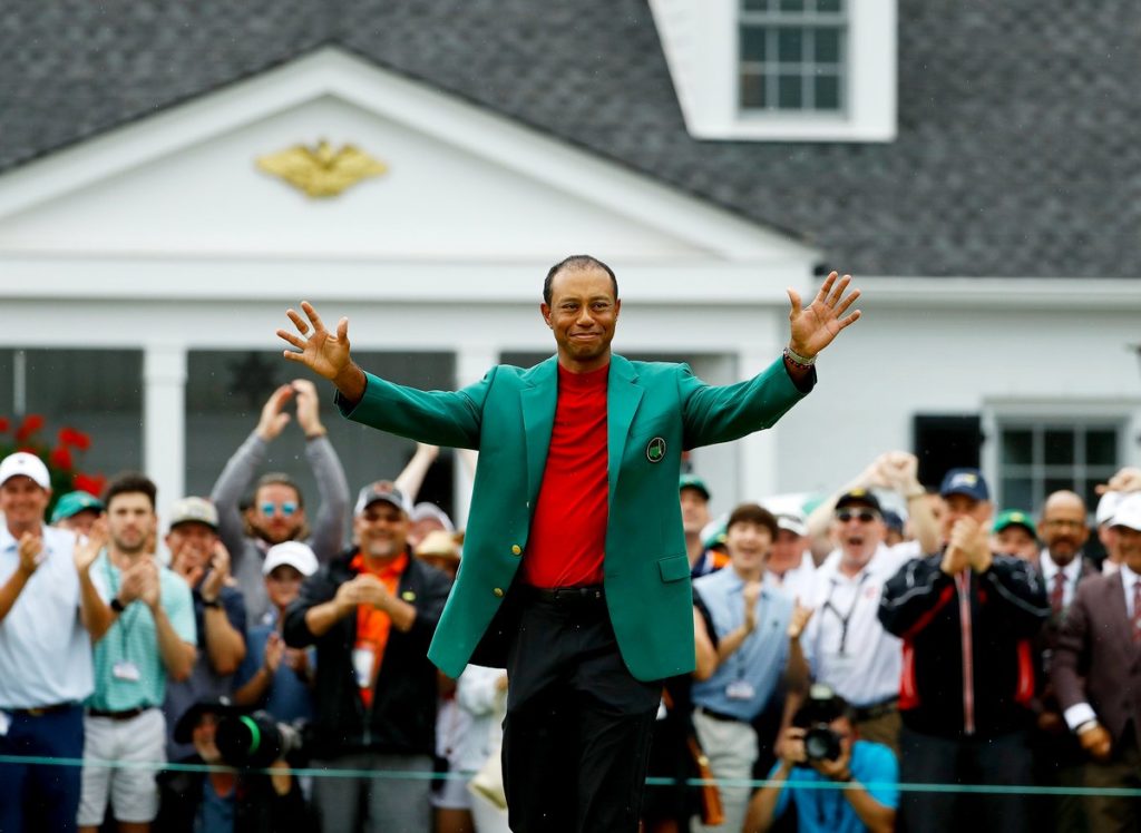 Tiger Woods has won five Masters titles