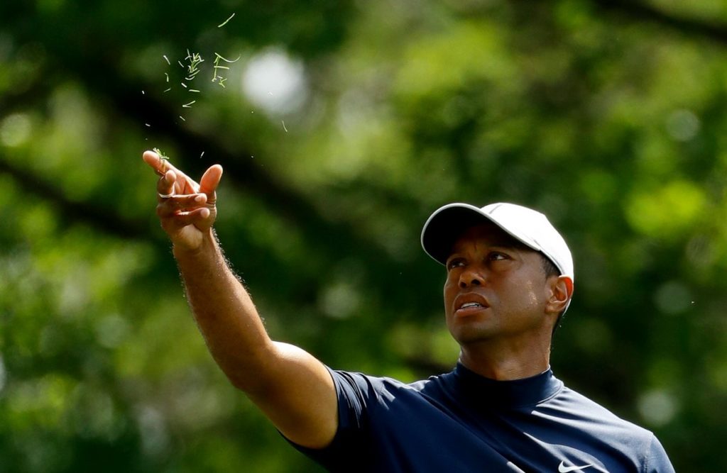 Tiger Woods is on song at Augusta