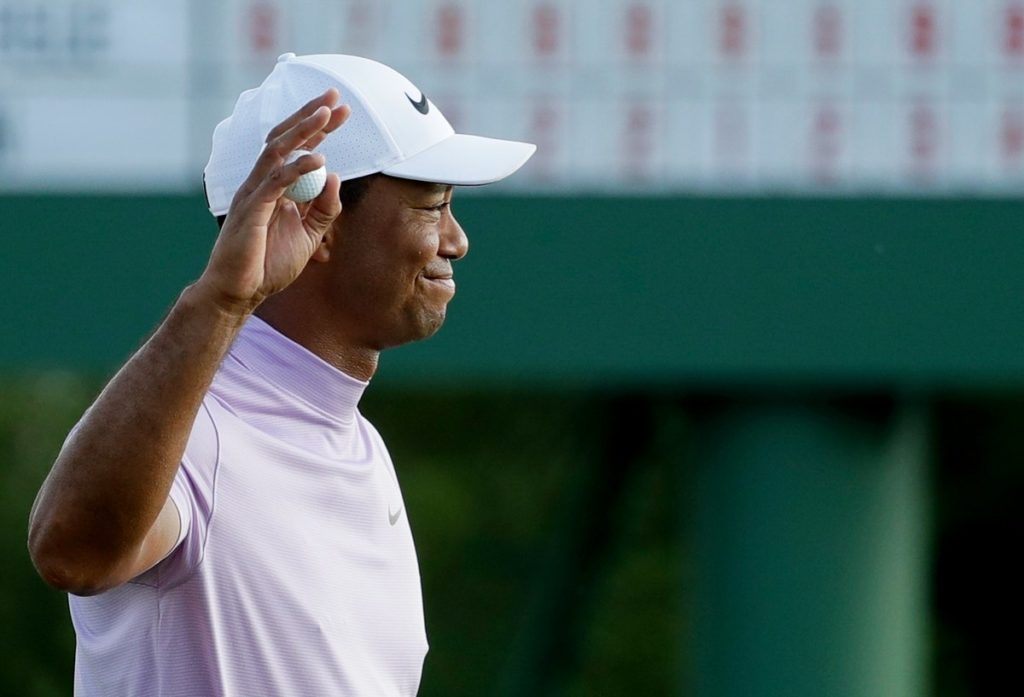 Tiger Woods is two shots off the lead heading into the final round of the Masters