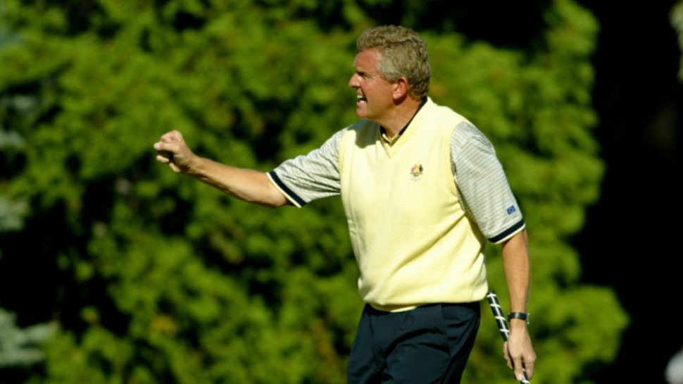 Colin Montgomerie. Final day Singles of the Ryder Cup Matches 2004 © Matthew Harris / TGPL the golf picture library