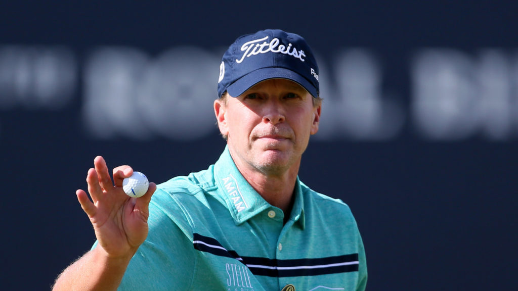 Steve Stricker will captain the United States at Whistling Straits (Richard Sellers/PA)