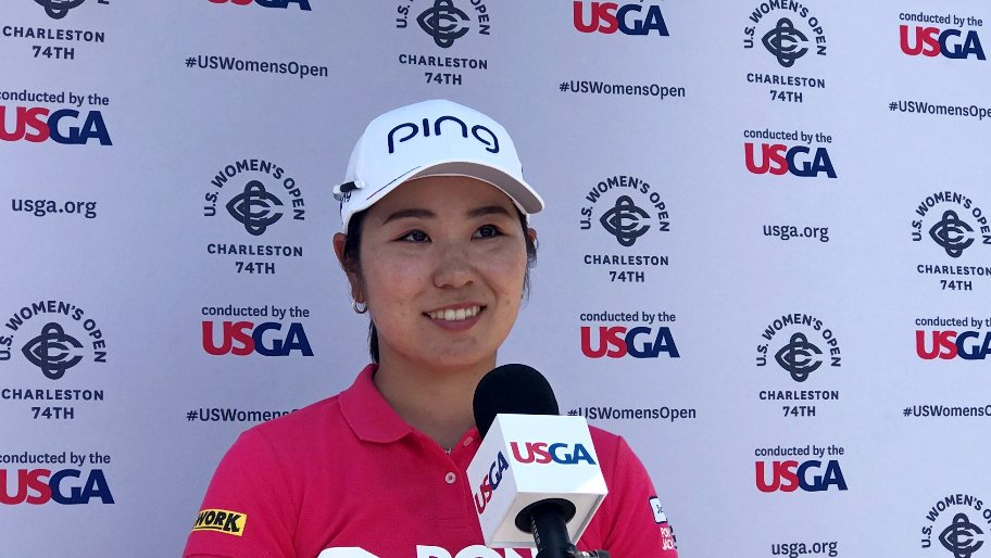 US Women's Open R1 - Mamiko Higa takes one-shot lead with record round