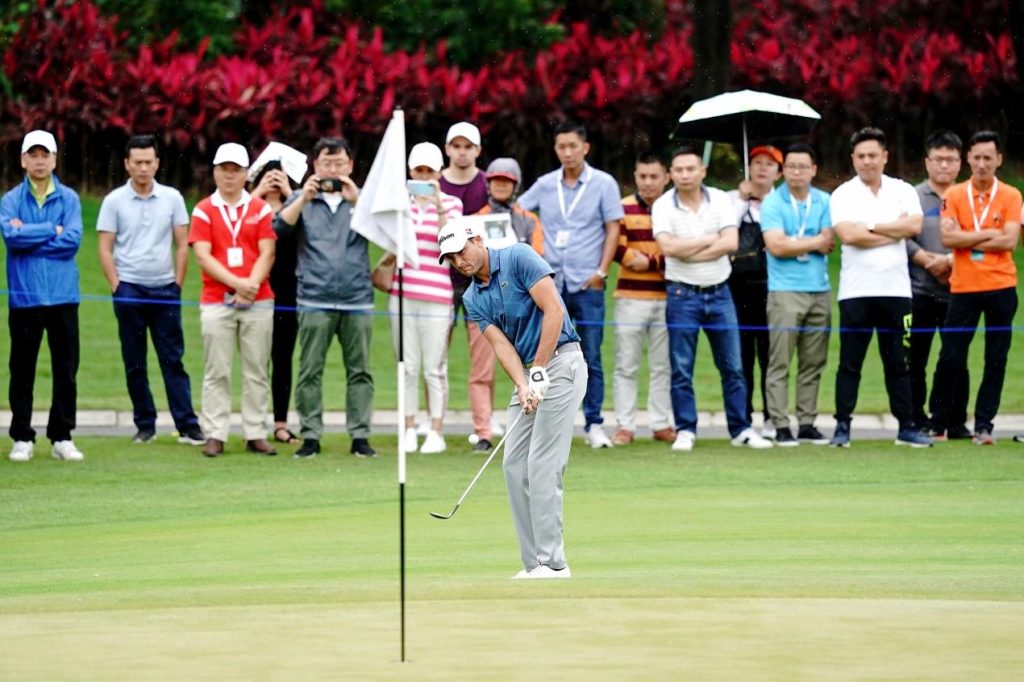 Hebert storms into lead with late great 28 in Volvo China Open, © Getty Images