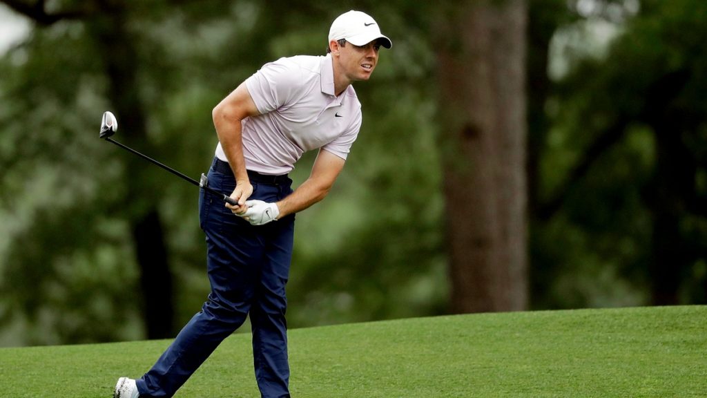 McIlroy is five shots off the lead heading into the weekend at the Wells Fargo Championship