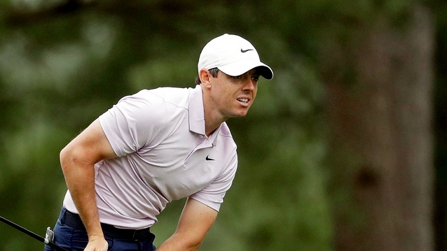 McIlroy is five shots off the lead heading into the weekend at the Wells Fargo Championship
