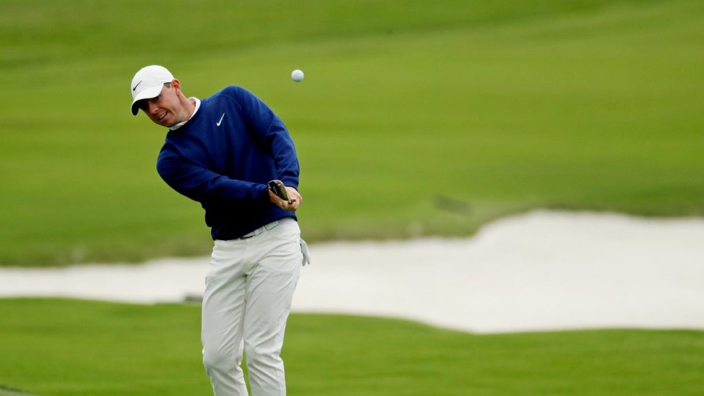Rory McIlroy has made a solid start to the US Open (Matt York/AP)