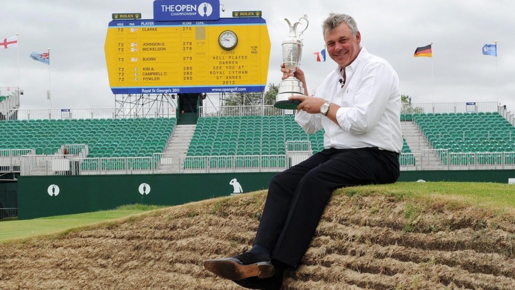 149th Open sales soar - Darren Clarke won the last Open to be held at Royal St George's in 2011