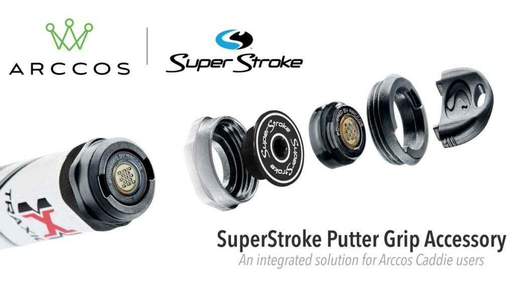Arccos partners with SuperStroke to launch new grip accessory
