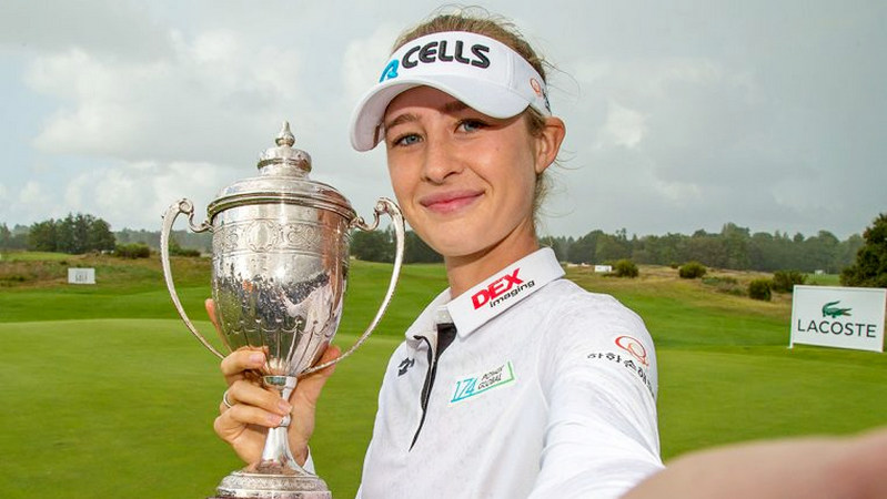 Open de France R4 - Nelly Korda shot a four-under 67 to win the Lacoste Ladies Open de France for her first Ladies European Tour title