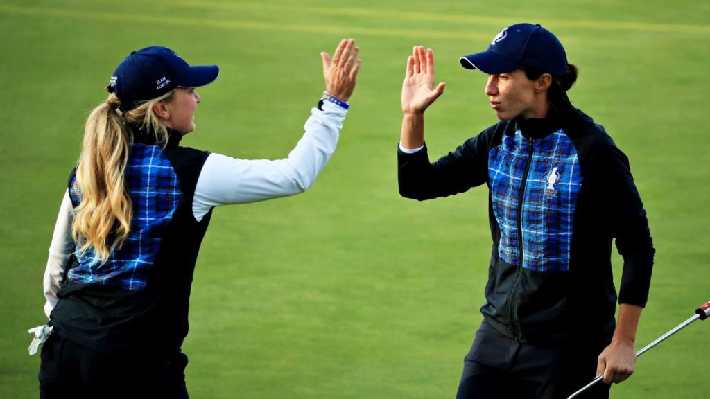 Solheim Cup - Day 1 - Europe 4½ - 3½ USA