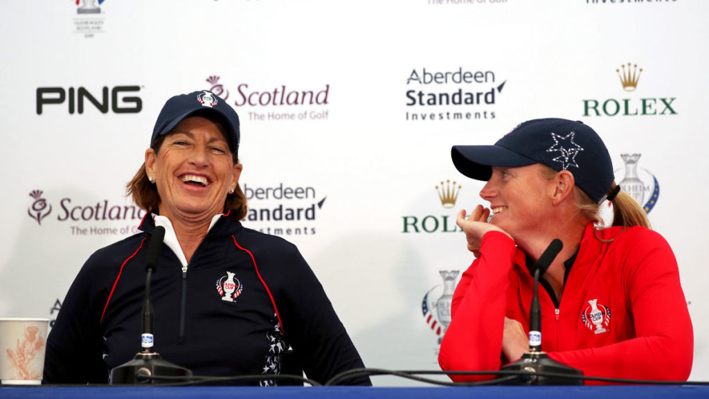 Solheim Cup - Lewis injury - replaced by Ally McDonald