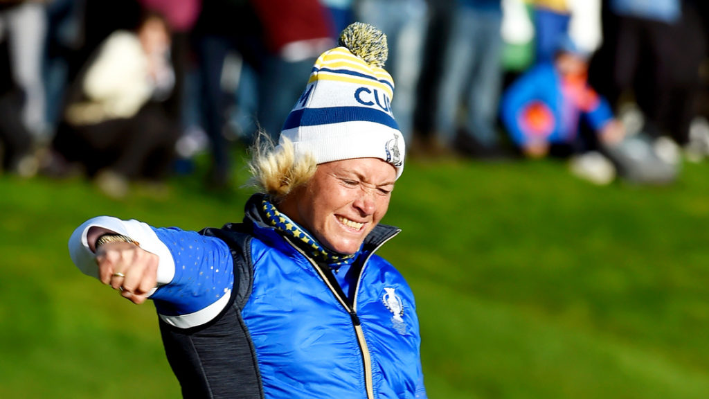Catriona Matthew - Suzann Pettersen - Matthew paid tribute to Suzann Pettersen after she announced her retirement from professional golf
