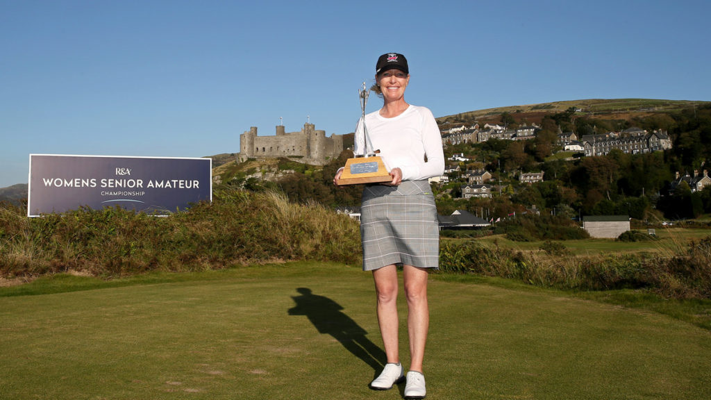 Women's Senior Amateur Championship - Lara Tennant, of the United States of America, won after a dramatic three-hole play-off at Royal St David’s