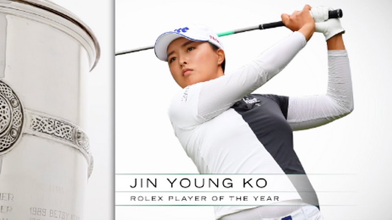 Player of the Year award - Ko wins with 3 events to go