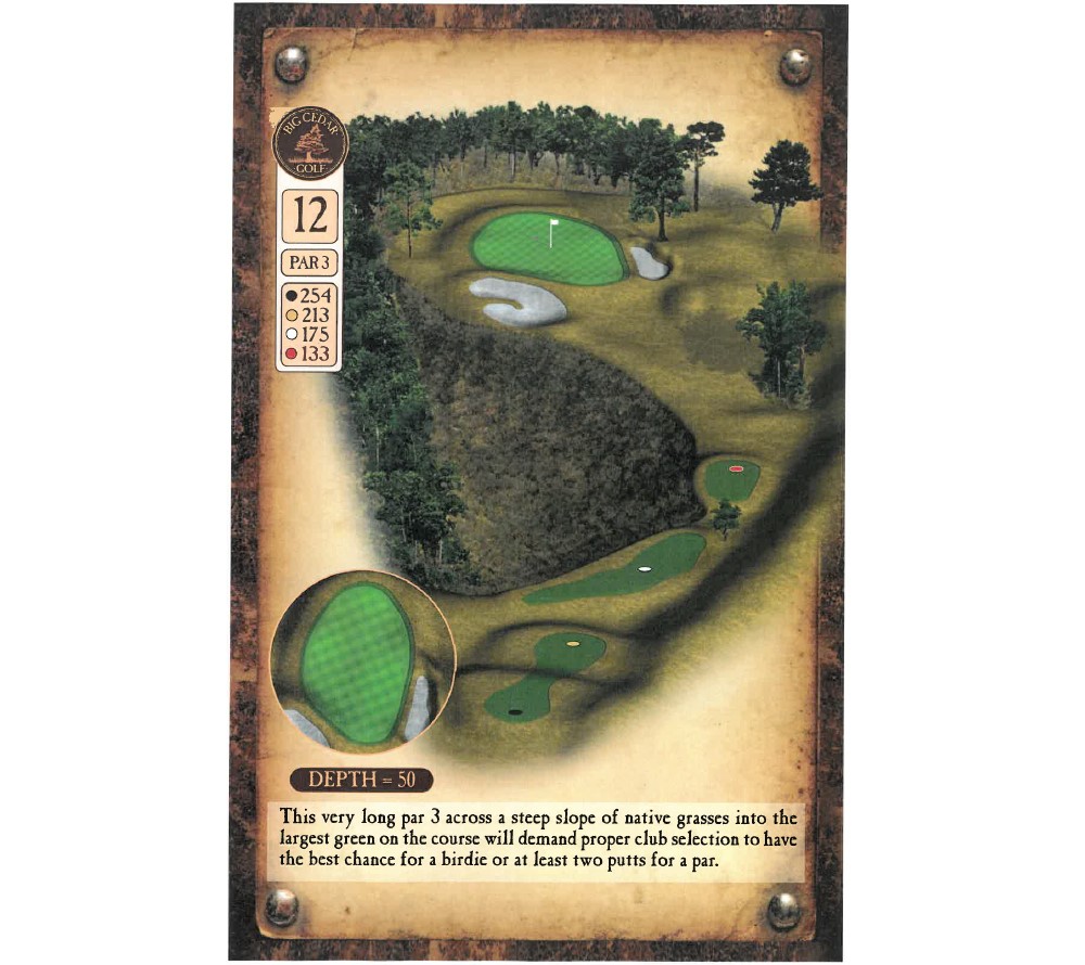 Architecture - Ozarks National - Missouri - The 18-hole layout is routed on a ridge line providing an ideal setting throughout the round.