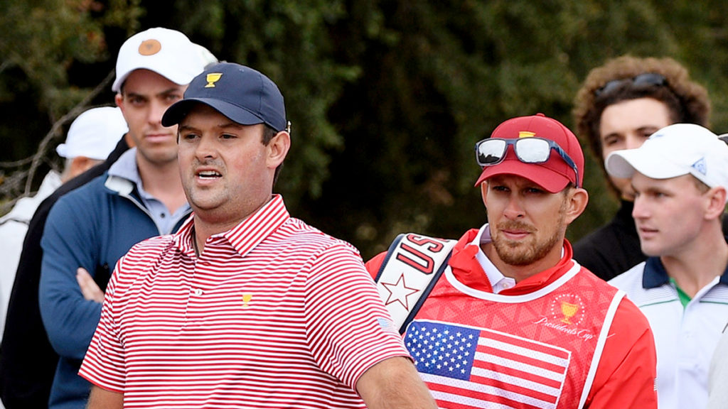 Presidents Cup - Reed caddie punished for altercation