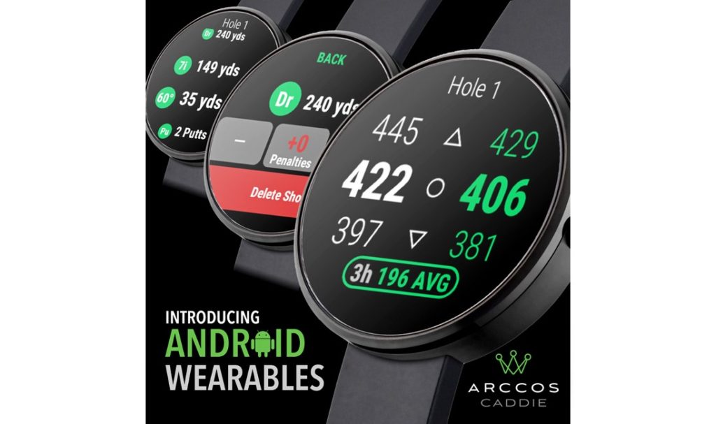 Arccos Caddie app targets pins & adds Android wearables