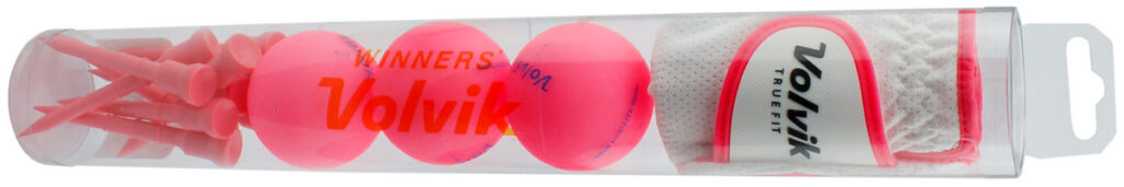 Volvik introduces rainbow golf ball tubes for festive period