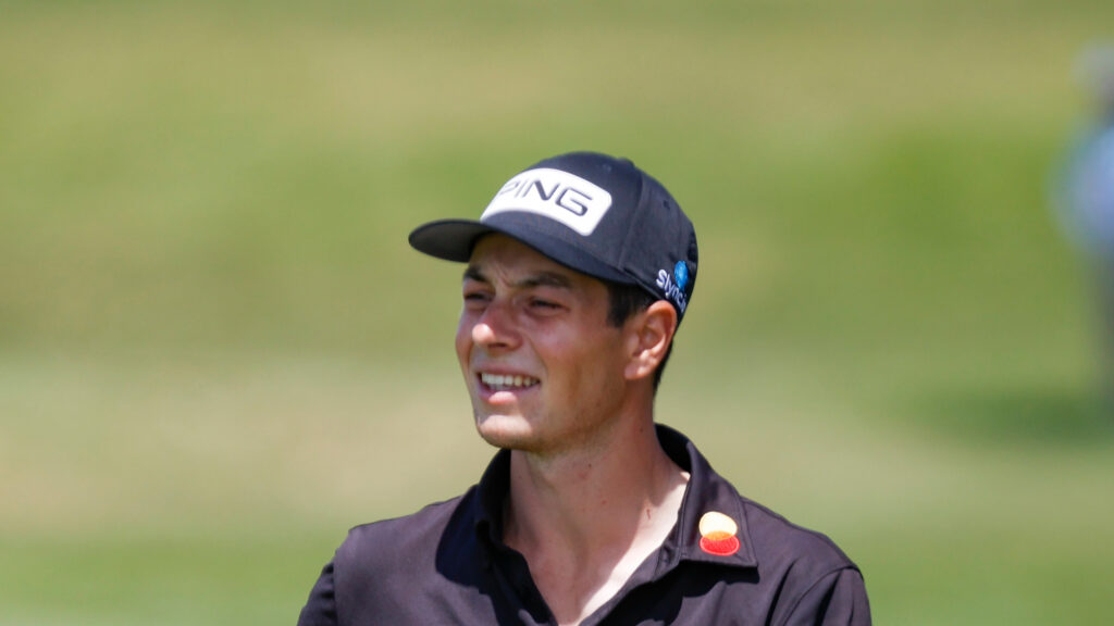 Palmer Invitational 2022 R2 - Viktor Hovland takes 2-shot lead intot the weekend