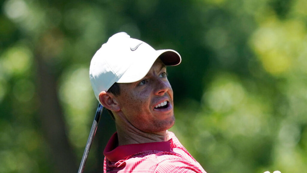 Travelers Championship 2022 R1 - Rory McIlroy tied for lead at TPC River Highlands