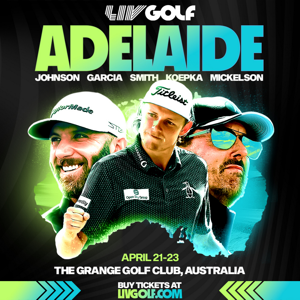 LIV League events Australia Golf Today