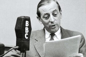 Broadcaster Alistair Cooke