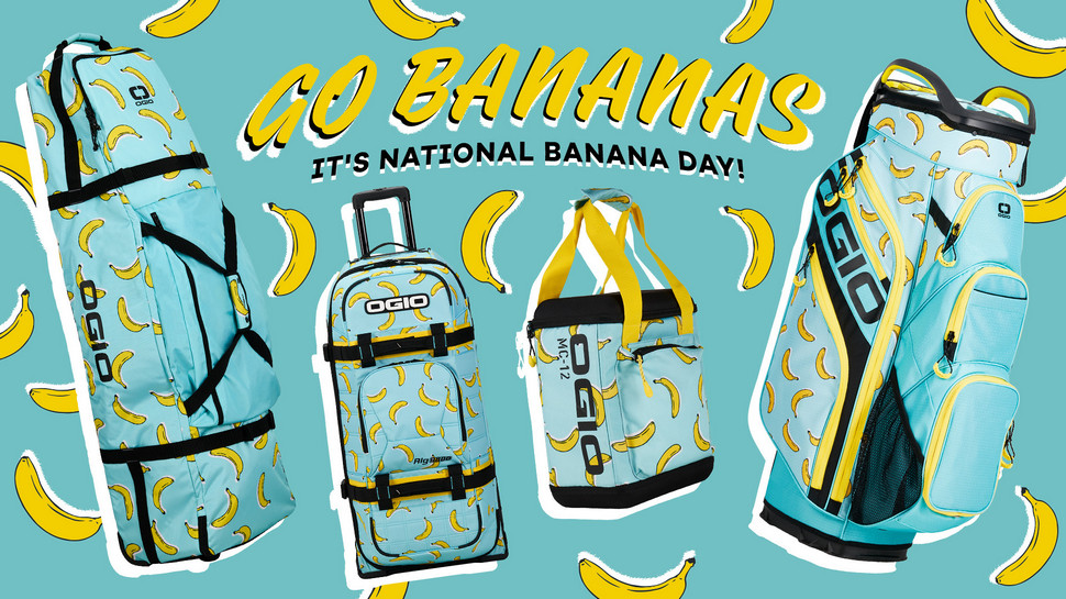 Golf goes bananas for OGIO’s vibrant designs as Bananarama bag range sells quickly