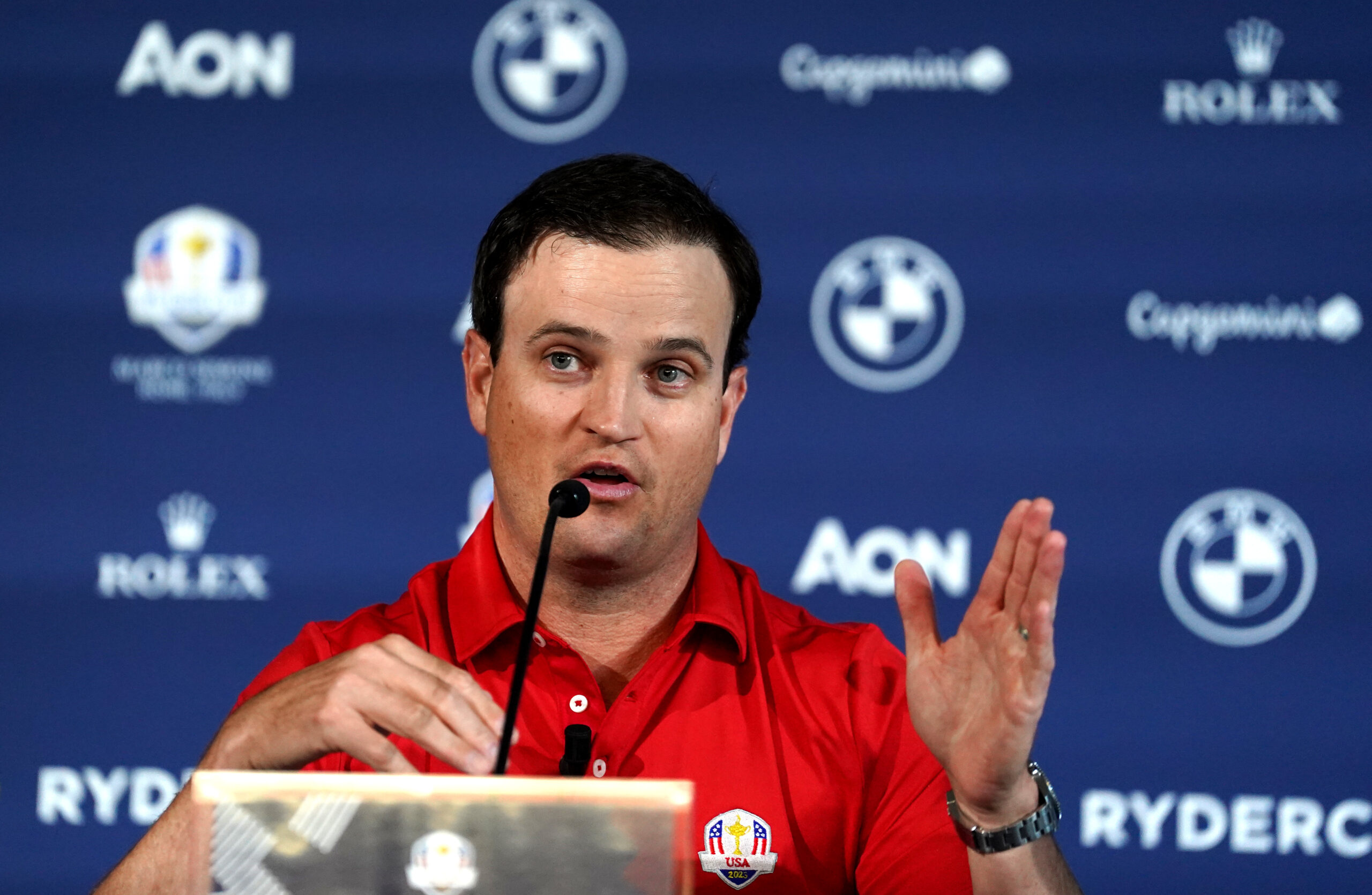 Zach Johnson dismisses talk of LIV players on US Ryder Cup team as