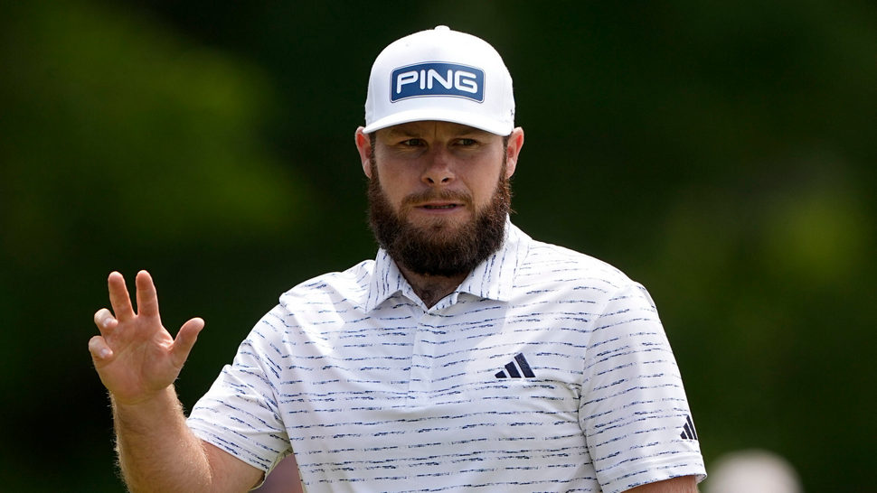 Wells Fargo 2023 R2 - Englishman Tyrrell Hatton has finished tied first after the second day at the Wells Fargo Championship in Charlotte on Friday