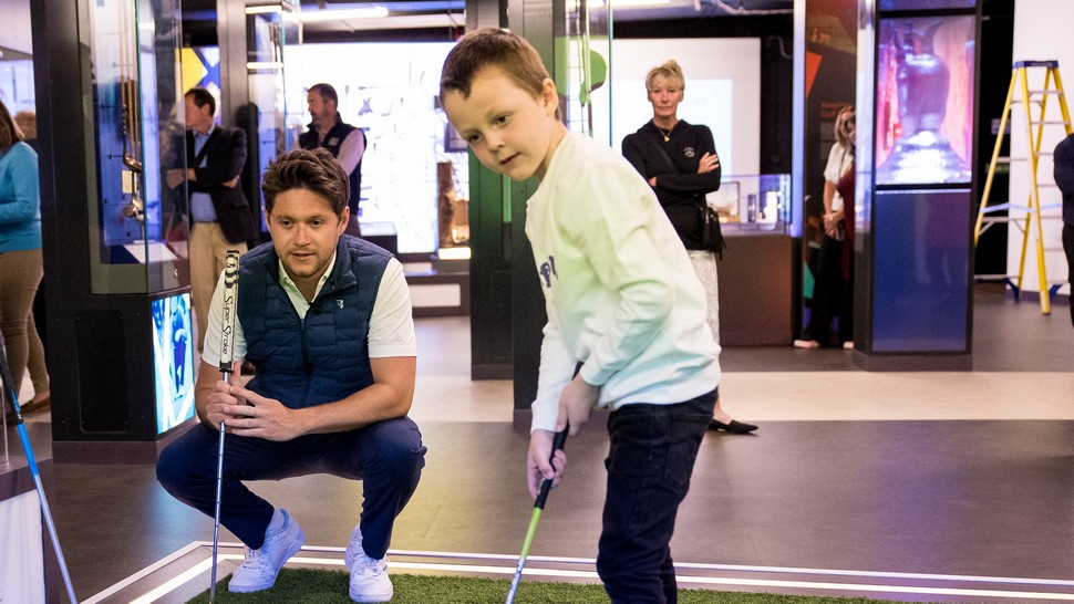  Niall Horan launches golf.golf, a new initiative by The R&A and Modest!Golf to boost participation in golf.