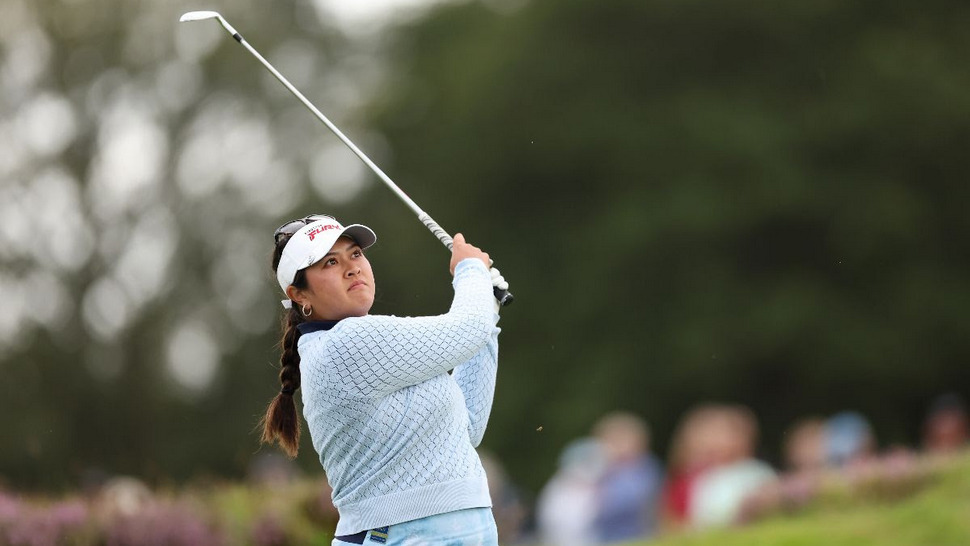 Charley Hull & Lilia Vu move to the top of the leaderboard as Ally Ewing falters