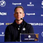 Ryder Cup riders - European Ryder Cup captain Luke Donald
