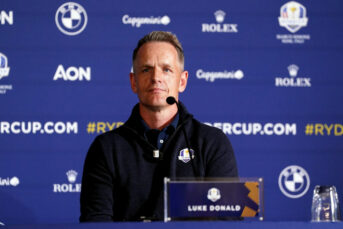 Ryder Cup riders - European Ryder Cup captain Luke Donald